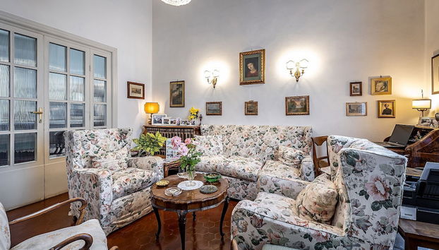 Sala de estar do lobby