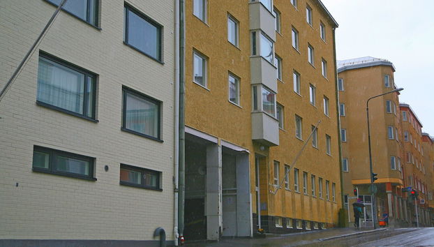Fassade der Unterkunft
