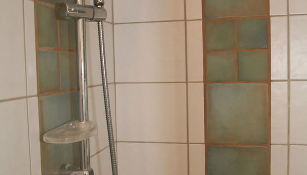 Dusche im Bad