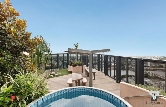 South Brisbane 2 Bedrooms Apartment with Free Parking by KozyGuru - Foto 12