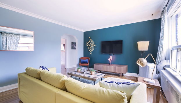 Sala de estar do lobby