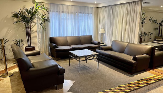 Sala de estar do lobby