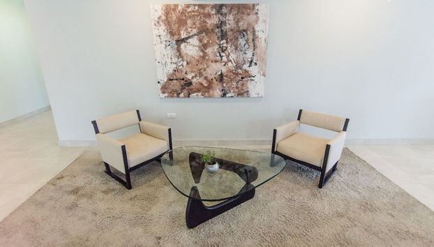 Sala de estar do lobby