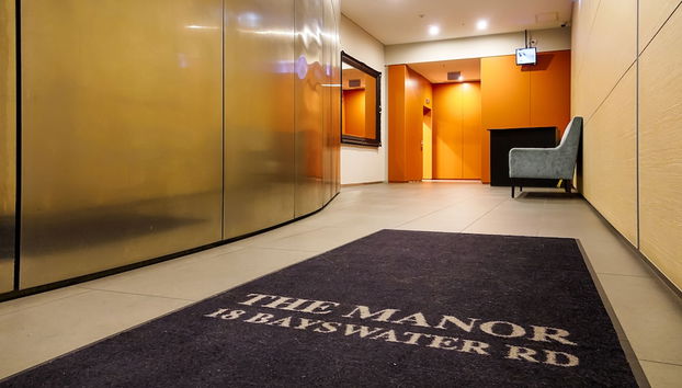 Interior entrance
