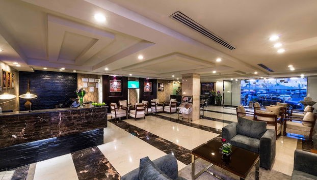 Sitzecke in der Lobby