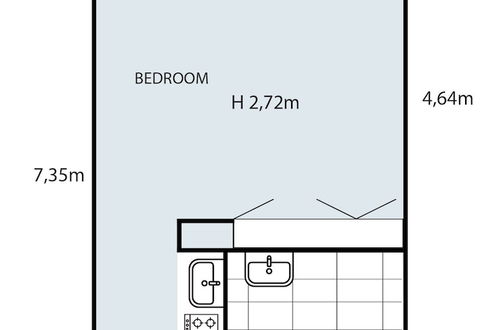 Photo 12 - Studio With Balcony and Garden View