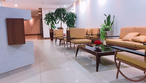 Sitzecke in der Lobby