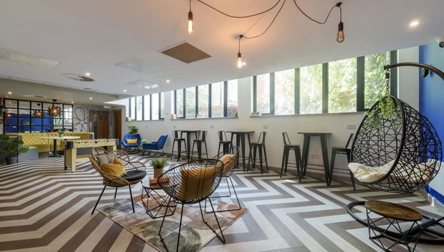 Sitzecke in der Lobby
