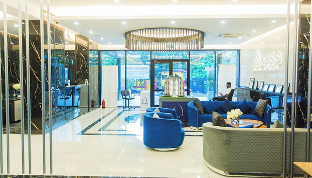 Sala de estar do lobby