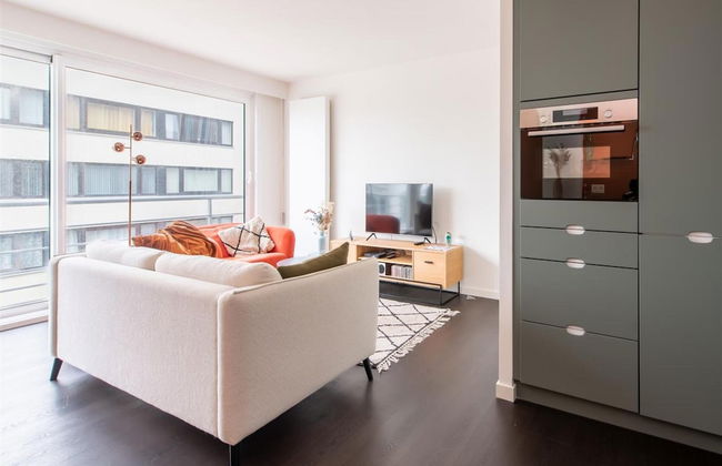 Lateral sea View Apartment in Ostend - Foto 13