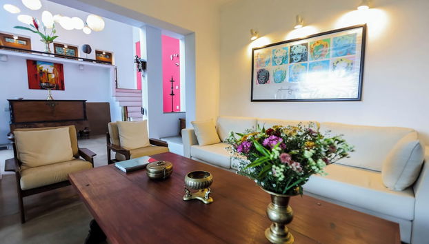 Sala de estar do lobby