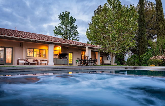 Wellsona Vineyard Retreat Pool Hot Tub Views Main Home Guest Home - Foto 31