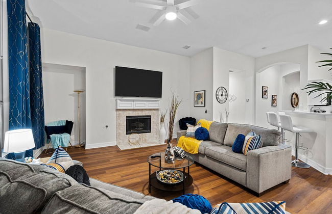 Stylish One Level Home Ping Pong Foosball Yard - Photo 1