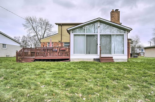 Photo 12 - Suburban Detroit Home w/ Porch, Yard & Fire Pit