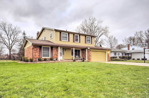 Photo 17 - Suburban Detroit Home w/ Porch, Yard & Fire Pit