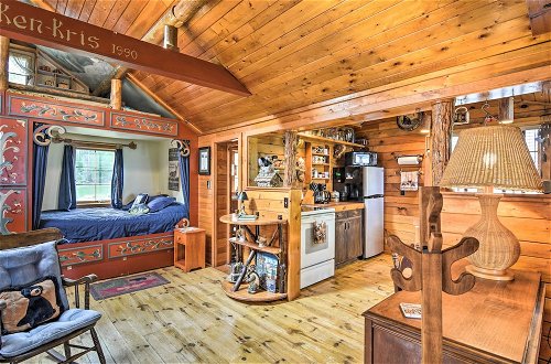 Foto 9 - Cabin on Rush Lake w/ Tiki Bar, Grill & Kayaks