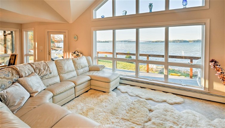 Photo 1 - Luxurious Oceanfront Flanders Bay Home w/ Kayaks