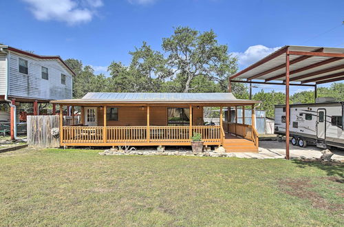 Photo 5 - Couples Cabin w/ Luxury Deck, 1 Mi to Canyon Lake