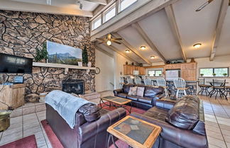 Photo 1 - Ruidoso Home w/ Private Wet Bar & Pool Table