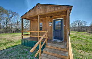 Photo 1 - Cozy Cookson Cabin w/ Fire Pit: 1 Mi to Lake