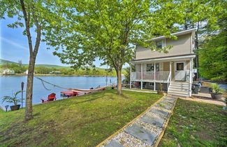 Photo 1 - Lake Luzerne Home w/ Fire Pit on Hudson River