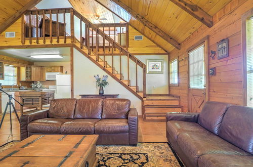 Photo 23 - Rustic Carmine Log Cabin w/ Covered Porch on Farm