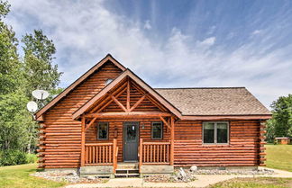 Foto 1 - Rapid River Log Cabin W/loft on 160 Scenic Acres