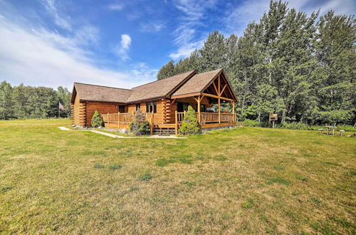 Foto 9 - Rapid River Log Cabin W/loft on 160 Scenic Acres