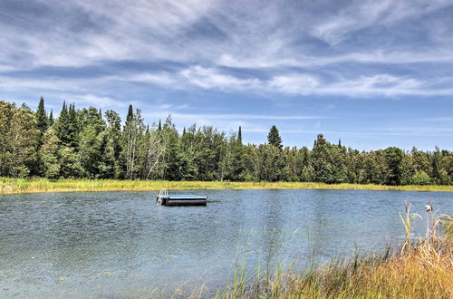 Foto 2 - Rapid River Log Cabin W/loft on 160 Scenic Acres