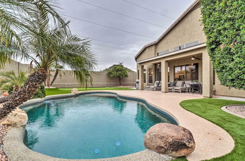 Photo 3 - Phoenix Home: Heated Pool, Patio & Mountain Views