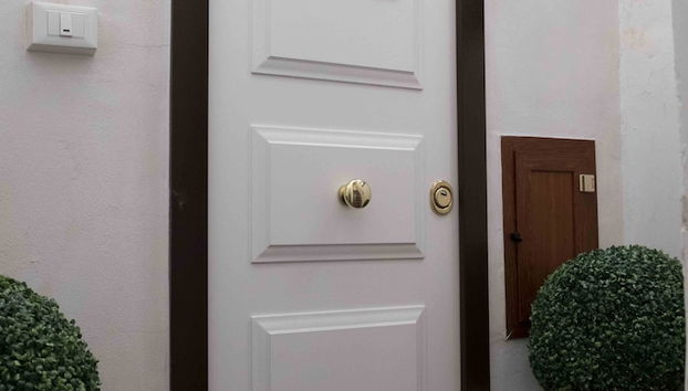 Interior entrance