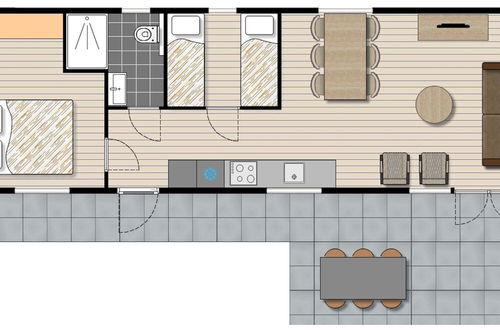 Photo 8 - Comfy Chalet with Dishwasher near Cromvoirt