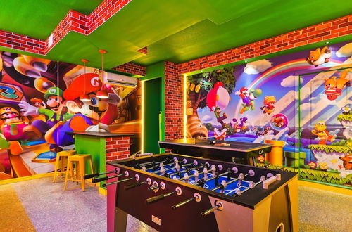 Photo 53 - Mario Game Room Theater Loft w/ Pool Spa Disney