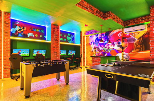 Photo 47 - Mario Game Room Theater Loft w/ Pool Spa Disney