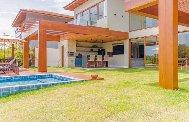 PF47 Linda Casa 5 Suítes -Praia do Forte - Foto 68