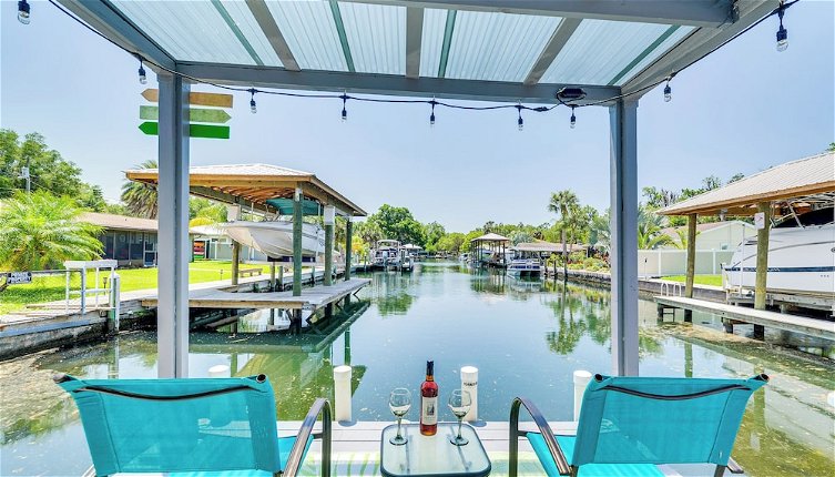 Photo 1 - Colorful Canalfront Home - Boat Dock, Deck, Kayaks