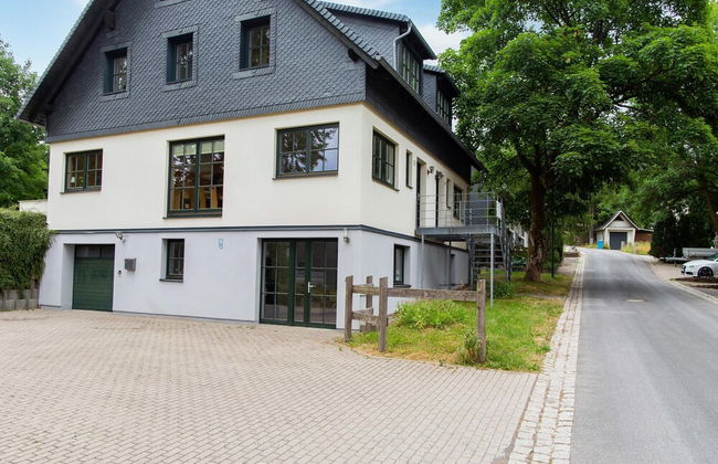 Spacious Semi-detached House With Wood Stove Located Directly on the Rennsteig - Foto 69