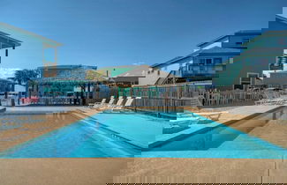 Photo 2 - Backyard Tiki Bar, Walk to the Beach, Pool Cabana Cheeky Tiki by Avantstay