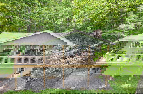 Photo 32 - Deck w/ Forest Views, Ping Pong Blue Ridge Mtn Escape Ash Vale by Avantstay
