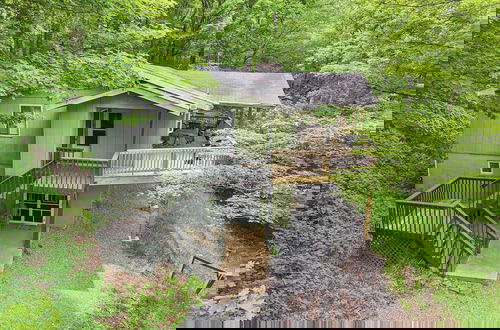 Photo 33 - Deck w/ Forest Views, Ping Pong Blue Ridge Mtn Escape Ash Vale by Avantstay