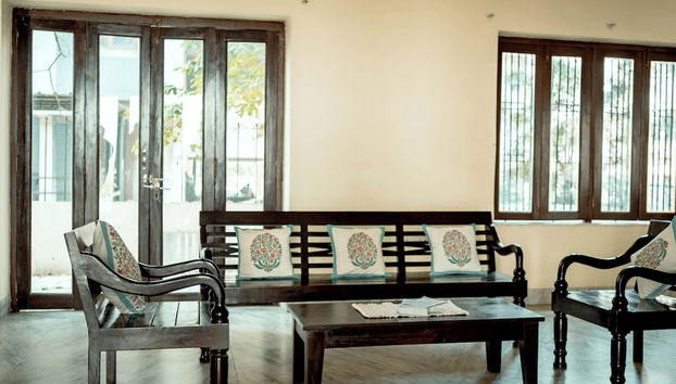 Sala de estar do lobby