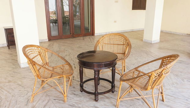 Sala de estar do lobby