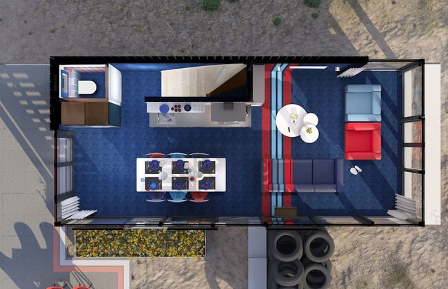 Modern, Trendy F1 Theme Lodge, Near the Sea - Foto 17