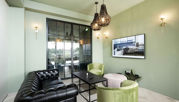 Sala de estar do lobby