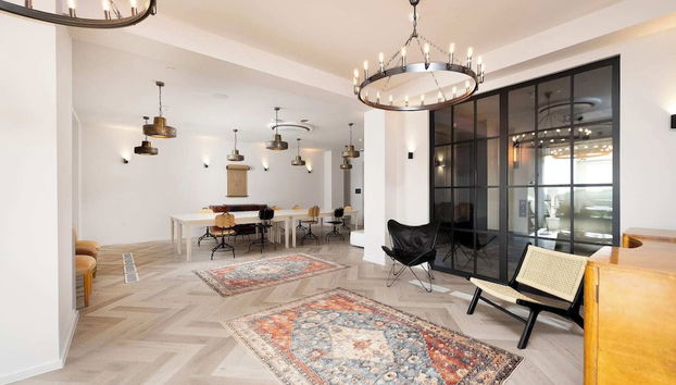 Sala de estar do lobby