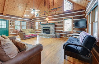 Photo 1 - Rustic North Carolina Cabin w/ Fire Pit & Porch