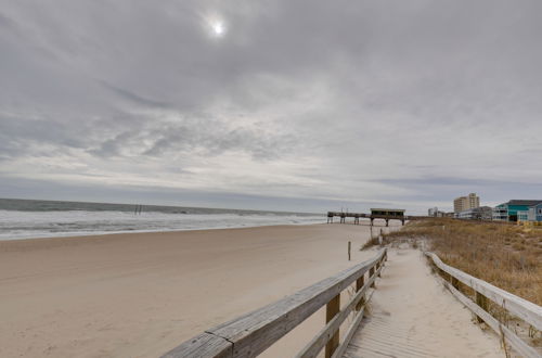 Photo 7 - Carolina Beach Home w/ Balconies, Walk to Beach