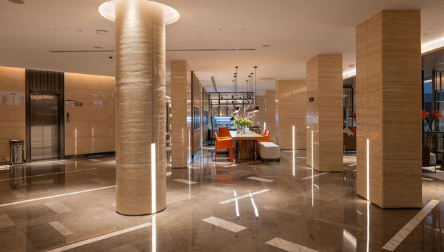 Sitzecke in der Lobby