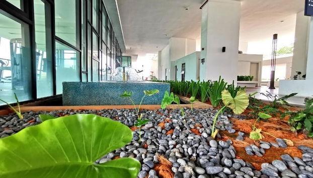 Sala de estar do lobby