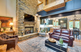 Photo 1 - Luxurious Clarkesville Cabin w/ Decks & Fire Pit